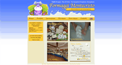 Desktop Screenshot of formaggimontecristo.it